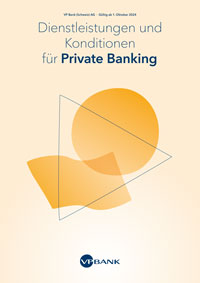 Services and fees for private banking